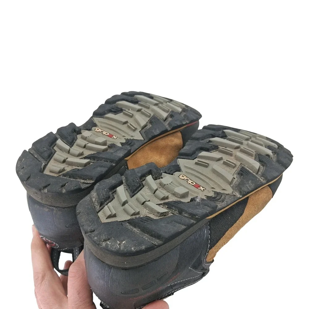 Mammut Ridge Low GTX Shoes Mens Size 9 Brown Waterproof Hiking Suede Trail
